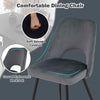 Dining Chair Set of 2 Accent Chair w/ High-density Sponge Cushion