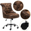 Office Chair Computer Desk Swivel Chairs Adjustable Height Mid Back Padded Seat