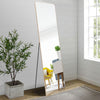 Full Length Tilting Floor Mirror Dressing Free Standing/Wall Mounted Long Mirror