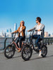 Hillmiles 20" Folding Electric Bike 36V 13Ah 250W City Ebike 15.5mph Fat Tire UK