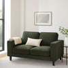 Dusk Soho Dark Olive Matte Velvet 2 Seater Sofa RRP £809