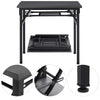 Folding Computer Desk Wooden Foldable Study Writing Table Laptop Home Office PC