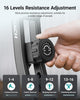 MERACH 4 in 1 Foldable Stationary Exercise Bike with Exclusive APP for Home Gym