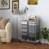 15 Drawer Rolling Storage Cart Tools Scrapbook Paper Organizer Office Cart