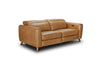 Nest Mai 3-Seater Sofa 2x Power Recline Honey with Walnut Wood Legs RRP £3498