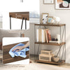 3-Tier Multipurpose Display Rack Industrial Bookshelf Home Storage Shelving Unit