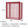 87x49xH90 cm Propane Bottle Cage Collapsible Lock 2 x 19kg Gas Cylinder Storage
