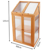 Wooden Cold Frame Greenhouse Large Garden Storage Growhouse Planting Heavy Duty