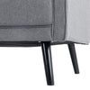Double Seat Sofa Compact Loveseat Couch 2 Seater Armrest Linen Upholstered Chair