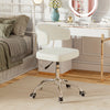 Home Computer Desk Office Study Chair Swivel Adjustable Comfortable Armless