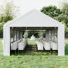20FT Marquee Canopy Tent Sidewalls Garden Gazebo Party Outdoor Wedding Awning