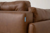 Swyft Model 04 3 Seater Sofa Bed - Maple Leather RRP £3000