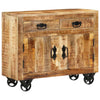 BaraSh Sideboard Storage Cupboard Cabinet Unit,Living Room Bedroom Q0P7