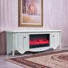 Fireplace TV Stand for TVs up to 65 Inches With 1500W Electric Fireplace Insert