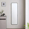 Arched Full Length Floor Mirror Metal Frame Modern Dressing Bedroom Living Room