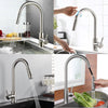 360° Modern Kitchen Sink Mixer Taps Pull Out Spout Spray Single Lever Mono Tap