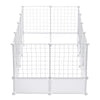 24 Panels Pet Dog Cat Play Pen Puppy Rabbit Playpen Detachable Cage Fence Kennel