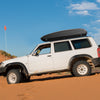 Hard Shell Car Mount Storage Case Rooftop Cargo Carrier-Black