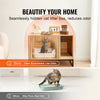 Uimoso Cat Litter Box Enclosure Hidden Litter Box Furniture 31.5"L x 20"W x 22"H