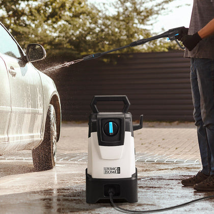 2024 Electric High Power Pressure Washer 1400W Jet Wash Gun Car Patio Cleaner