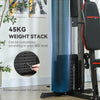Weights Machine Multi Gym 45kg Stack Compact Home Gym Leg Press Body Training UK