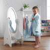 Haus Projekt Girls Heart RAIL & MIRROR SET Dress Up Kids Clothing Wardrobe Wood