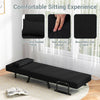 Convertible Single Folding Sofa Bed Sleep Chair 6 Positions Adjustable Backrest