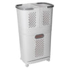 Large Laundry Sorter Cart Hamper Organizer Washing Clothes Bin Basket On Wheels
