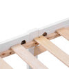 4ft6 Wooden Double Bed Frame Pine Wood W/ Storage Drawers Bed Furniture White