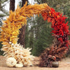 240cm Double Circle Metal Hoop Wedding Backdrop Arch Stand Flower Balloon Hoops
