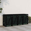 Quadruple Wheelie Bin Storage, Bin Store with 4 Compartments, Dustbin Q9A3