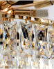 Industrial wall light Black Gold Luxury K9 Crystal Droplets Wall Lamp Hallway UK