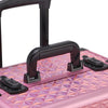 Large Makeup Trolley Case Beauty Vanity Hairdressing Case on Wheels with Drawers
