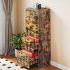 Lockable File Cabinet with 4 Drawers, Home Office Storage, 131cm Tall