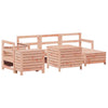 Swpsd Sofa Set 7 Piece Garden Sofa Set Patio Furniture Seating Solid Wood K5L2