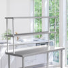 Stainless Steel Commercial Catering Table Work Bench Food Prep Kitchen Shelf UK