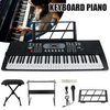 61 Keys Digital Portable Electronic Keyboard Piano Keyboard Built-in Speakers UK
