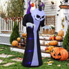 10ft Halloween Inflatable Outdoor Decorations Pumpkin Ghost LED Lights Yard Deco