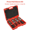 Press and Pull Sleeve Kit Universal Bushing Bearing Seal Driver Removal Tool Set