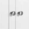 Bathroom Storage Cabinet Cupboard Floor Standing Unit 2 Drawers 2 Doos, White
