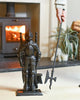 Deluxe Heavy Duty Cast Iron "Black Knight" Four Piece Companion Set
