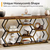 70.9'' Extra Long Console Table w/ Storage,Industrial Narrow Entryway Sofa Table