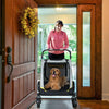 Large Dogs Stroller Foldable Pet Travel Carriage Breathable &Portable 45.5” Tall