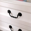 Modern Makeup Vanity Dressing Table with Stool Set Flip Top LED Mirror Storage