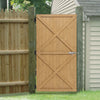 Wooden Garden Gate Pedestrian Wooden Gate Timber Entrance Pathway Cottage Gate