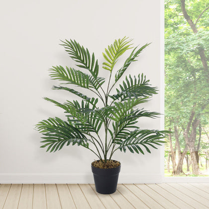 70cm Artificial Palm Tree Indoor Outdoor Fake Tropical Plant Home Office Decor