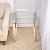 Tempered Glass Side Coffee Table End Table Console Table Slim/Rectangular/Square