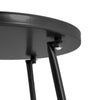 Small Round Side End Table Nightstand Iron Coffee Tea Desk Living Room Furniture