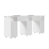 Manicure Nail Art Table Salon Beauty Station Technician Workstation Storage Desk