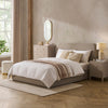 Dusk Ascot Stone Grey Double Ottoman Storage Bed RRP £599